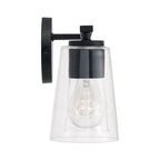 Capital Lighting 148641MB-537 Matte Black 35.25''w X 8.25''h 4-light Vanity In Matte Black With Clear Glass Image 2