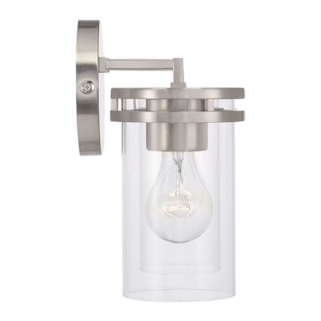 Capital Lighting 148721BN-539 Brushed Nickel 14.25''w X 9.75''h 2-light Vanity In Brushed Nickel With Clear Glass Image 2