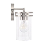 Capital Lighting 148731BN-539 Brushed Nickel 24''w X 9.75''h 3-light Vanity In Brushed Nickel With Clear Glass Image 2
