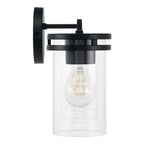 Capital Lighting 148741MB-539 Matte Black 33.5''w X 9.75''h 4-light Vanity In Matte Black With Clear Glass Image 2
