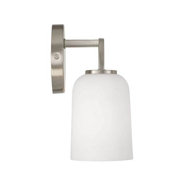 Capital Lighting 148821BN-542 Brushed Nickel 13.75''w X 9.75''h 2-light Vanity In Brushed Nickel With Soft White Glass Image 2