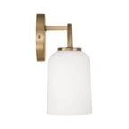 Capital Lighting 148831AD-542 Aged Brass 23.5''w X 9.75''h 3-light Vanity In Aged Brass With Soft White Glass Image 2