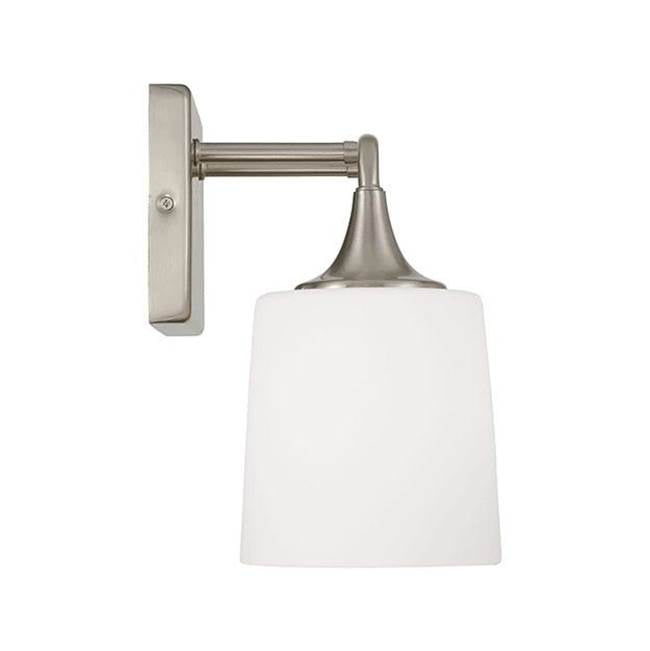 Capital Lighting 148921BN-541 Brushed Nickel 16''w X 10.25''h 2-light Vanity In Brushed Nickel With Soft White Glass Image 2