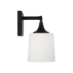 Capital Lighting 148921MB-541 Matte Black 16''w X 10.25''h 2-light Vanity In Matte Black With Soft White Glass Image 2