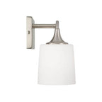Capital Lighting 148931BN-541 Brushed Nickel 26.25''w X 10.25''h 3-light Vanity In Brushed Nickel With Soft White Glass Image 2