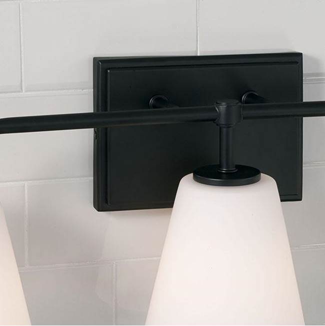 Capital Lighting Brody 23.5''w X 9''h 3-light Vanity In Aged Brass With Soft White Glass