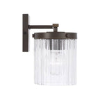 Capital Lighting 156221OR-555 Oil Rubbed Bronze 16'' W X 9'' H 2-light Vanity In Oil Rubbed Bronze With Clear Beveled Fluted Glass Image 2