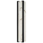 Capital Lighting 161211MB Matte Black 4.75'' W X 24'' H Ada Integrated Led Vanity Bath Bar In Matte Black With Alabaster Glass Image 3