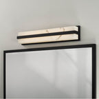 Capital Lighting Noah 4.75'' W X 24'' H Ada Integrated Led Vanity Bath Bar In Aged Brass With Alabaster Glass