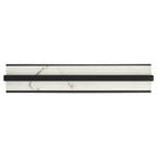 Capital Lighting 161211MB Matte Black 4.75'' W X 24'' H Ada Integrated Led Vanity Bath Bar In Matte Black With Alabaster Glass Image 2