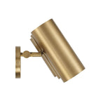 Capital Lighting 161731AD Aged Brass 24'' W X 8'' H 3-light Adjustable Vanity In Aged Brass With Matte White Interior And Repositional Metal Shades Image 2