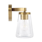 Capital Lighting 161921AD-664 Aged Brass 15'' W X 9.5'' H 2-light Vanity In Aged Brass With Clear Glass Image 3
