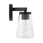 Capital Lighting 161921MB-664 Matte Black 15'' W X 9.5'' H 2-light Vanity In Matte Black With Clear Glass Image 3
