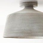 Capital Lighting 235311SC Stucco 14''w X 9''h Quarry 1-light Tapered Metal Semi Flush In Stucco Image 5