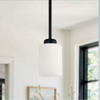Capital Lighting Dixon 5'' W X 6.5'' H 1-light Soft White Glass Pendant In Brushed Nickel