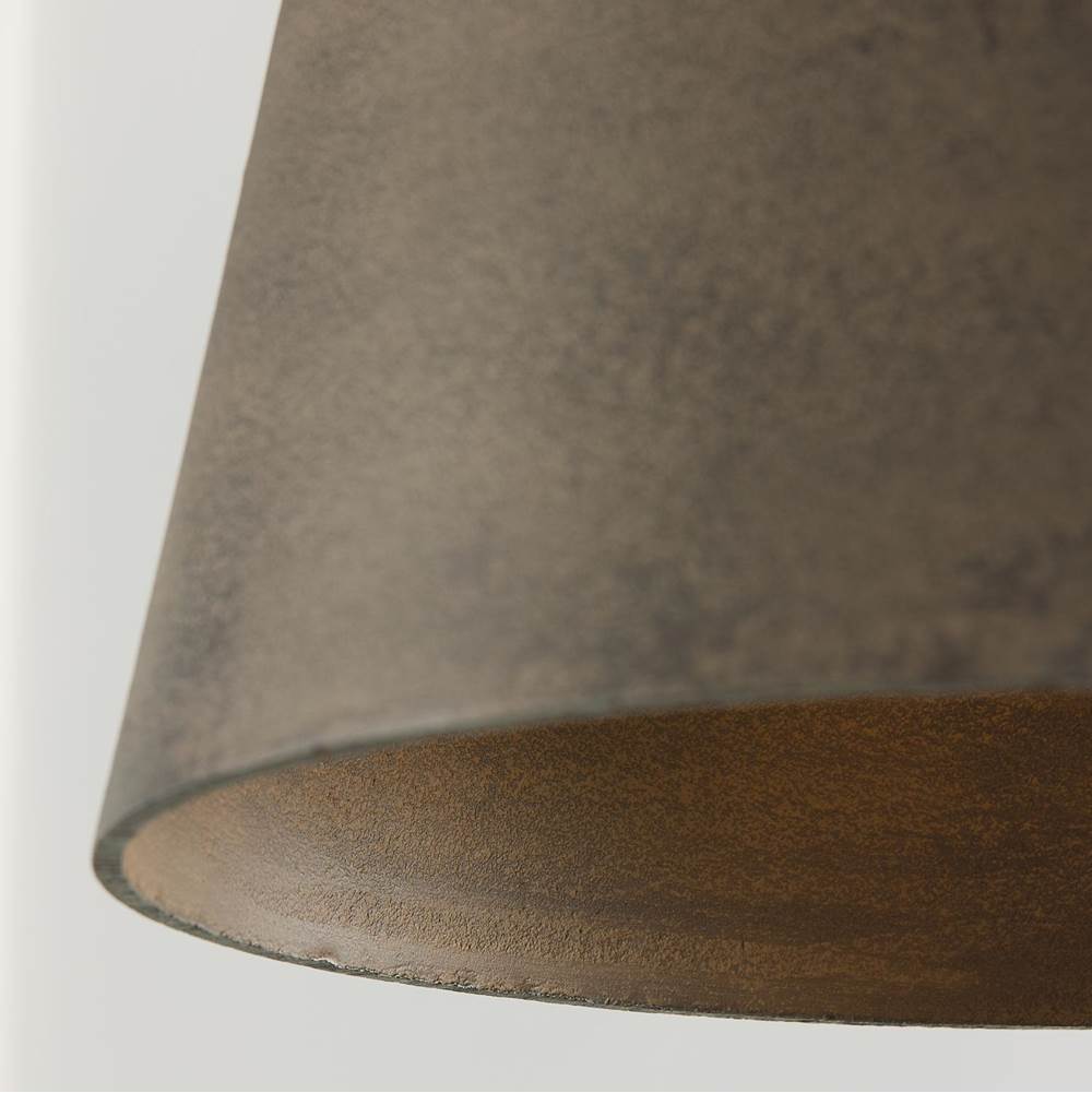 Capital Lighting 335311CY Clay 15.50''w X 17''h Quarry 1-light Tapered Metal Pendant In Clay Image 5