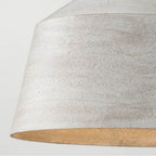 Capital Lighting 335311SC Stucco 15.50''w X 17''h Quarry 1-light Tapered Metal Pendant In Stucco Image 4