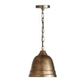 Capital Lighting 335312XB Oxidized Brass 10'' W X 11'' H 1-light Sand-cast Bell Pendant In Oxidized Brass Image 1