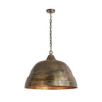 Capital Lighting 335313XB Oxidized Brass 28'' W X 20'' H 1-light Sand-cast Bell Pendant In Oxidized Brass Image 2