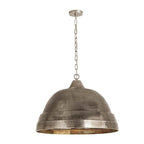 Capital Lighting 335313XN Oxidized Nickel 28'' W X 20'' H 1-light Sand-cast Bell Pendant In Oxidized Nickel Image 2