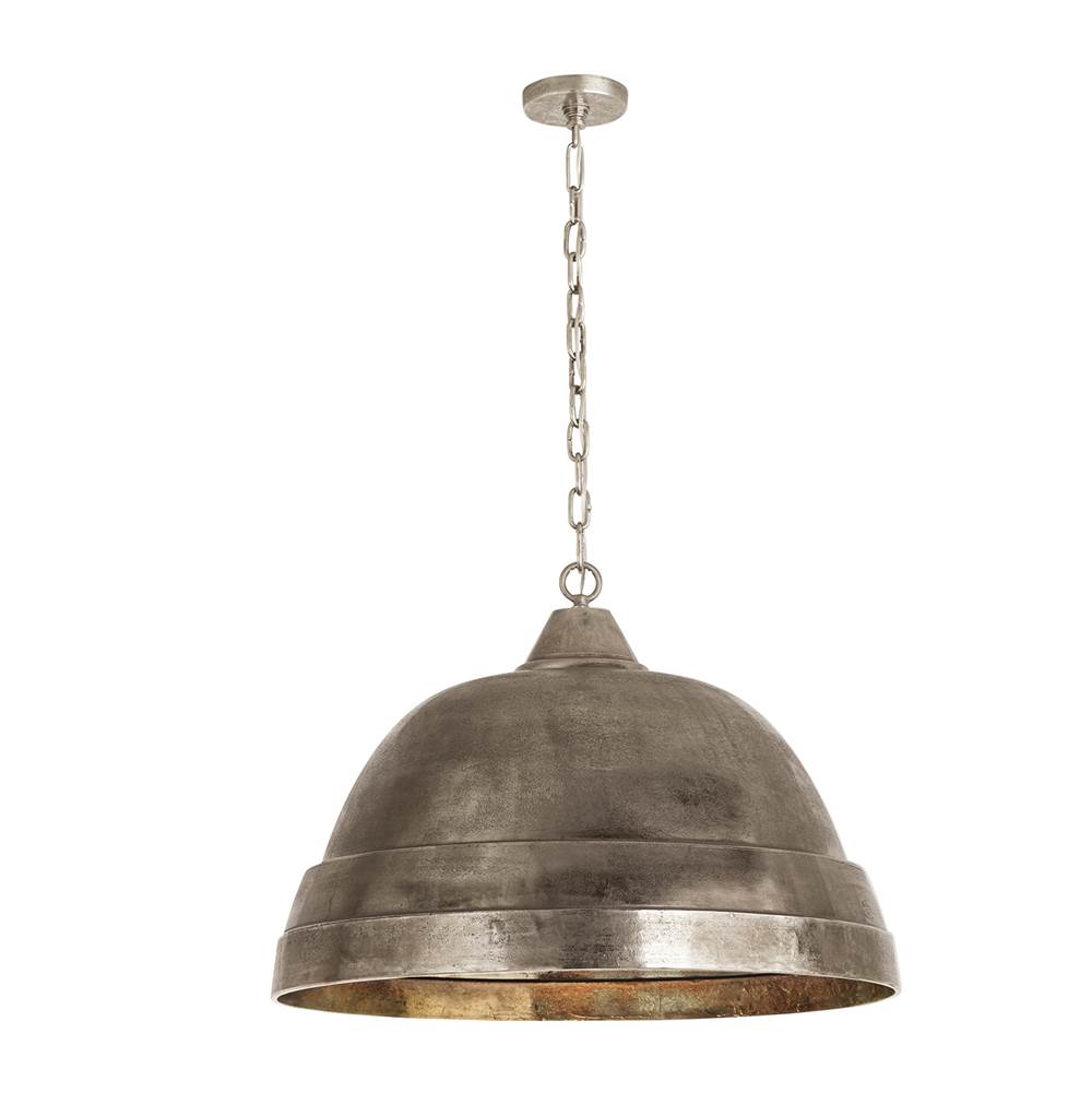 Capital Lighting 335313XN Oxidized Nickel 28'' W X 20'' H 1-light Sand-cast Bell Pendant In Oxidized Nickel Image 2