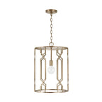 Capital Lighting 338911AD Aged Brass 14'' W X 20'' H 1-light Pendant In Aged Brass Image 1