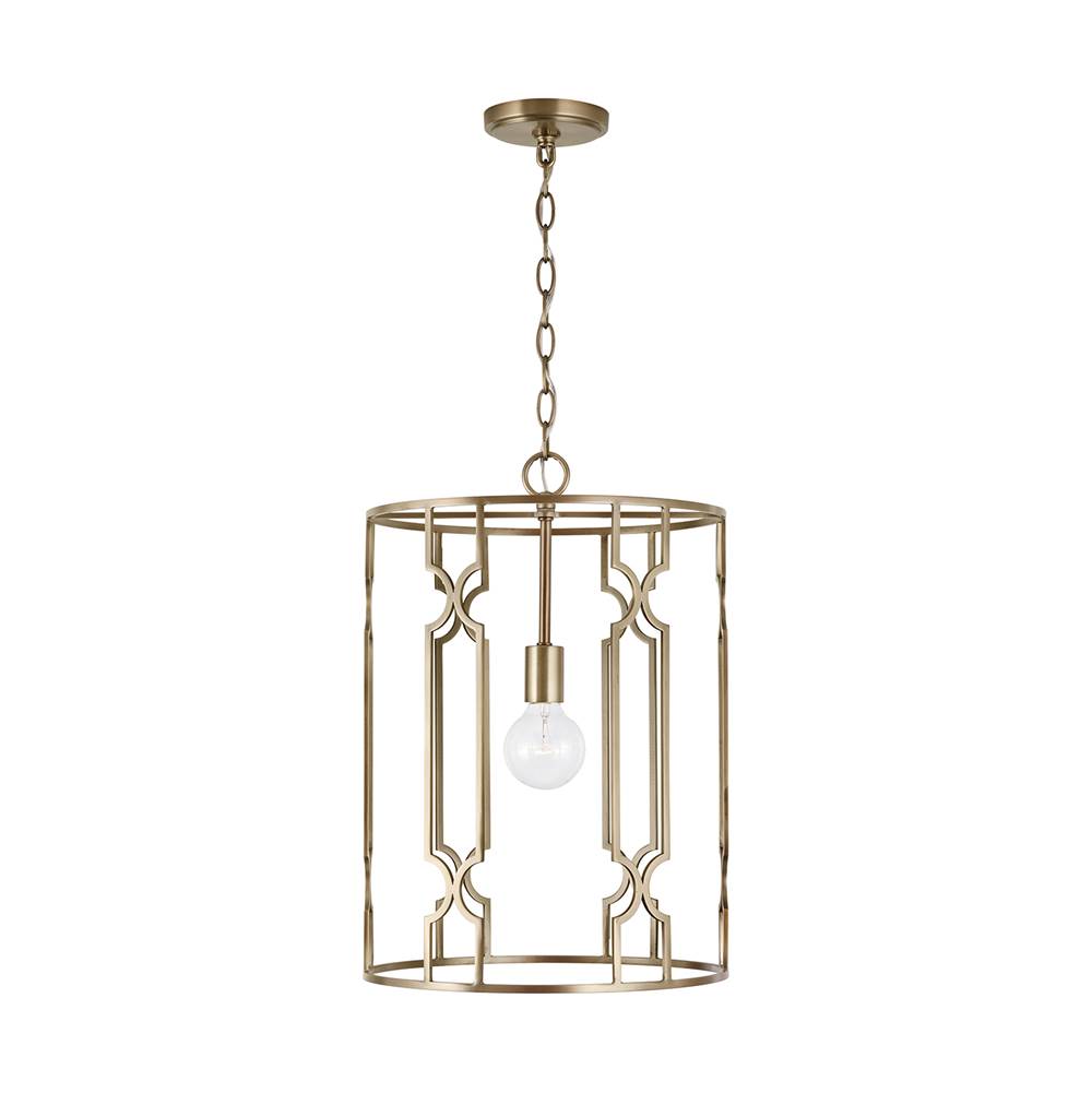Capital Lighting 338911AD Aged Brass 14'' W X 20'' H 1-light Pendant In Aged Brass Image 2