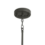 Capital Lighting Jacob 17'' W X 9'' H 1-light Curved Wood Bell Pendant In Grey Wash And Grey Iron With Hand-wrapped Natural Jute