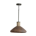 Capital Lighting 340313YG Grey Wash,Iron Silk 18'' W X 11'' H 1-light Pendant In Grey Wash And Grey Iron With Hand-wrapped Natural Jute Image 1