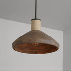 Capital Lighting 340313YG Grey Wash,Iron Silk 18'' W X 11'' H 1-light Pendant In Grey Wash And Grey Iron With Hand-wrapped Natural Jute Image 3