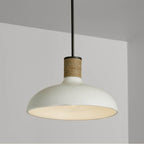 Capital Lighting 340612PW Dark Pewter 17.5'' W X 11.5'' H 1-light Cloche Bell Pendant In Pewter With Soft White Ceramic Shade And Natural Jute Rope Accent Image 2