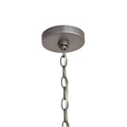 Capital Lighting 340862GK Grey Wash,Antique Nickel 29'' W X 13'' H 6-light Natural Rattan Pendant In Grey Wash Wood And Antique Nickel Image 6