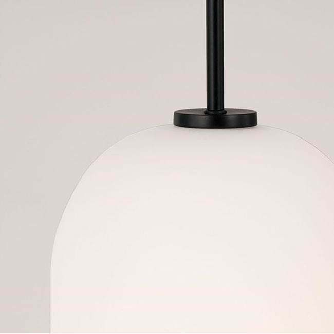 Capital Lighting Lawson 8.75''w X 13.5''h 1-light Pendant In Aged Brass With Soft White Glass