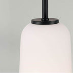 Capital Lighting Lawson 5''w X 6''h 1-light Pendant In Aged Brass With Soft White Glass