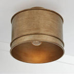Capital Lighting Nole 14''w X 13.75''h 1-light Dual Mount Pendant Or Semi-flush In Mystic Luster
