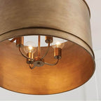 Capital Lighting Nole 24''w X 16.5''h 4-light Pendant In Mystic Luster