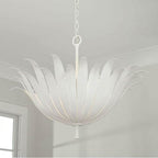 Capital Lighting 349541XW Textured White 24''w X 18.75''h 4-light Botanical Pendant In Textured White Image 2