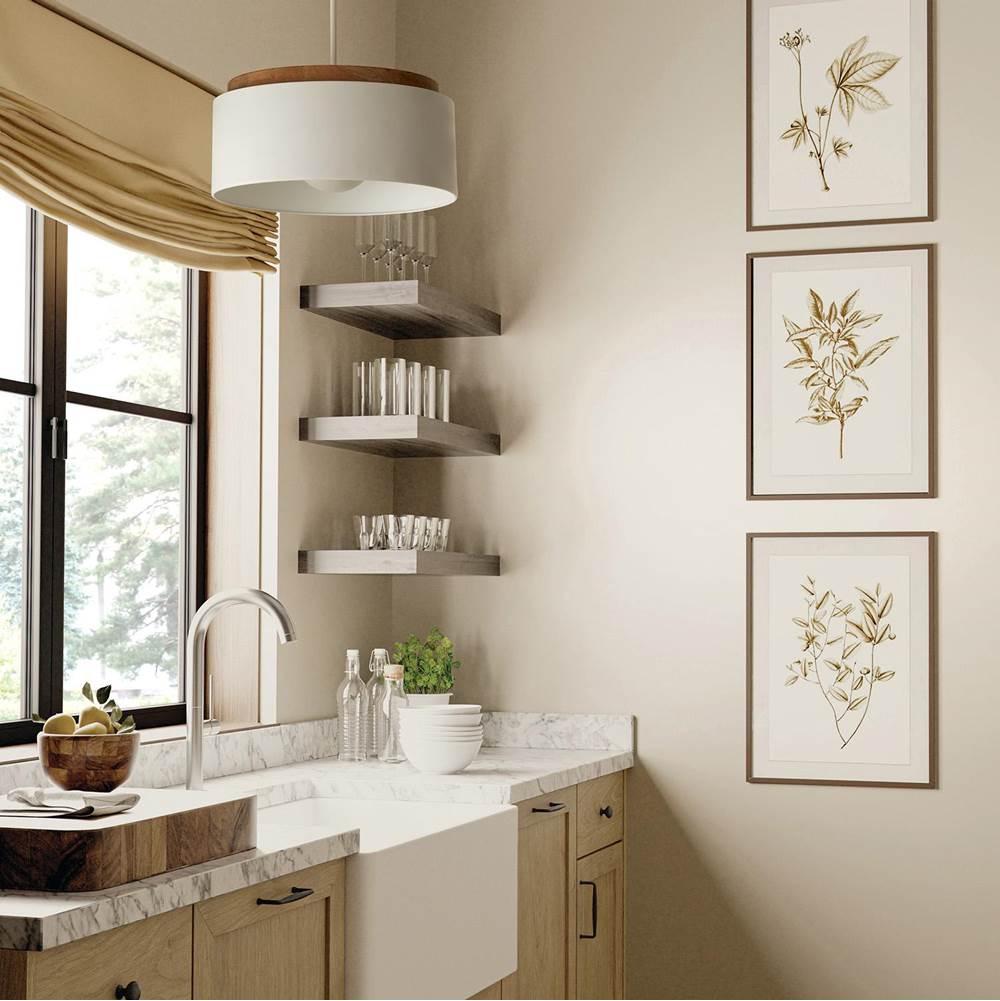 Capital Lighting Liam 18''w X 8.75''h 1-light Drum Pendant In White With Mango Wood And Matte White Metal Shade With Soft White Glass Globe