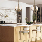 Capital Lighting Alyssa 16.25''w X 17.25''h 4-light Cylindrical Chandelier Pendant In Aged Brass With Faux Alabaster Glass