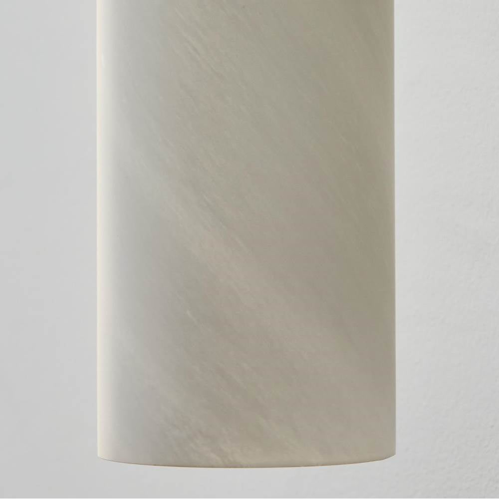 Capital Lighting 351741AD Aged Brass 16.25''w X 17.25''h 4-light Cylindrical Chandelier Pendant In Aged Brass With Faux Alabaster Glass Image 3