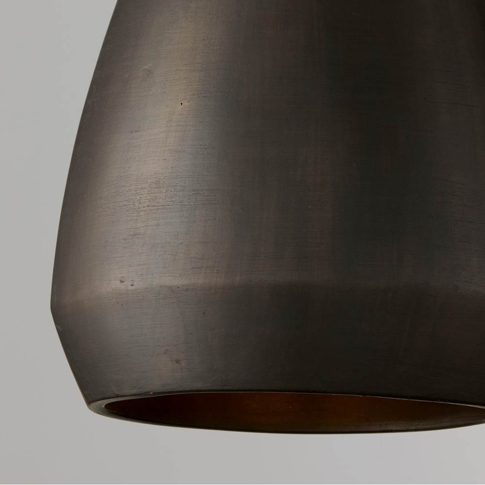 Capital Lighting 354211UR Terracotta Umber 16'' W X 15'' H 1-light Handcrafted Terracotta Pendant In Umber And Matte Black Image 5