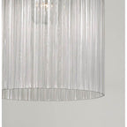 Capital Lighting 356211OR Oil Rubbed Bronze 11'' W X 16'' H 1-light Pendant In Oil Rubbed Bronze With Clear Beveled Fluted Glass Image 2