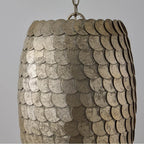 Capital Lighting 359911GCL Grecian Luster 12'' W X 17'' H 1-light Pendant In Grecian Luster With Handcrafted Disc Design And Real Alabaster Diffuser Image 5