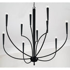 Capital Lighting Holden 40'' W X 43'' H 10-light Large Chandelier In Aged Brass