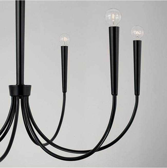 Capital Lighting Holden 33'' W X 31'' H 6-light Medium Chandelier In Aged Brass