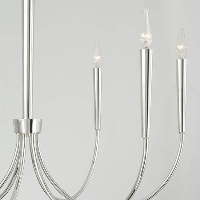 Capital Lighting Holden 33'' W X 31'' H 6-light Medium Chandelier In Aged Brass
