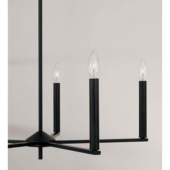 Capital Lighting Portman 27.75''w X 24''h 5-light Chandelier In Aged Brass