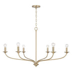 Capital Lighting 449961MA Matte Brass 39.75''w X 24''h 6-light Chandelier In Matte Brass Image 1
