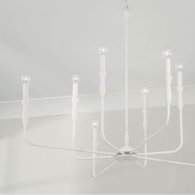 Capital Lighting Paloma 41''w X 34''h 8-light Chandelier In Textured Black