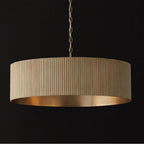 Capital Lighting 450741WS White Wash,Matte Brass 30.75''w X 11.25''h 4-light Chandelier In Matte Brass And Handcrafted Mango Wood In White Wash Image 3